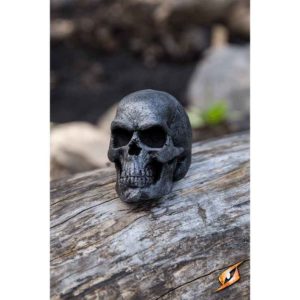 Small Steel LARP Throwing Skull