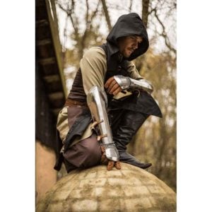 Polished Steel Bazuband