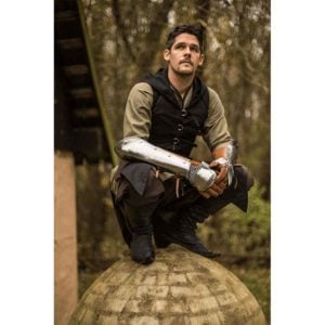 Polished Steel Bazuband