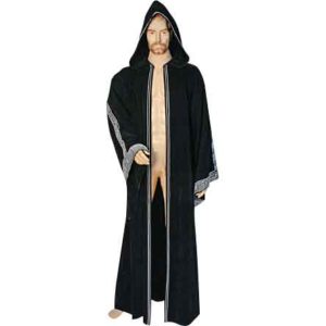 Mens Hooded Druidic Ritual Robe