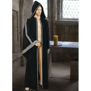 Mens Hooded Druidic Ritual Robe