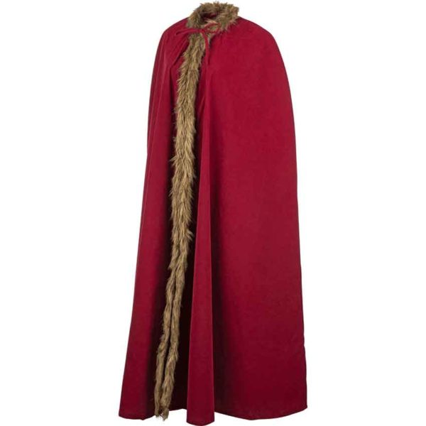 Fur Trimmed Cloak