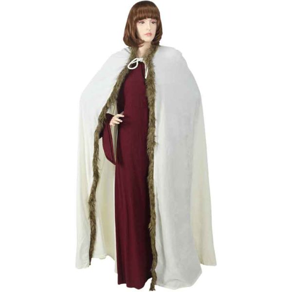 Fur Trimmed Cloak