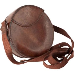 Round Leather Bag