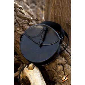 Round Leather Bag