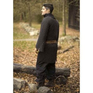 Black Alaric Chainmail Hauberk