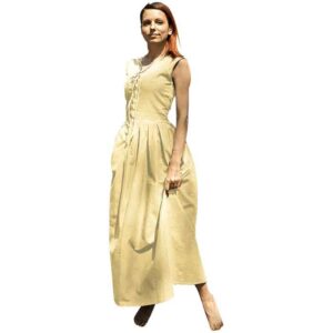 Heavy Cotton Peasant Dress
