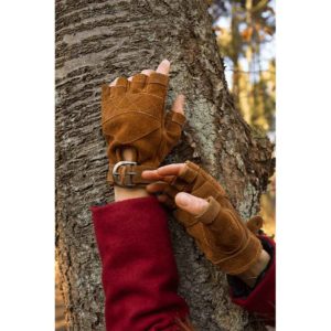 Suede Celtic Gloves