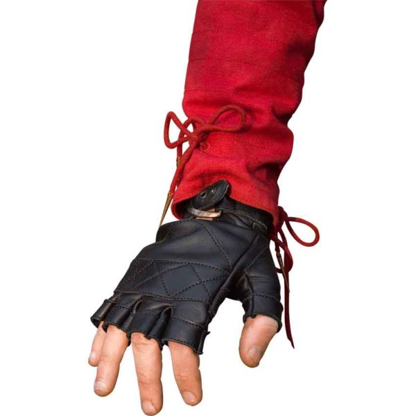 Leather Celtic Gloves