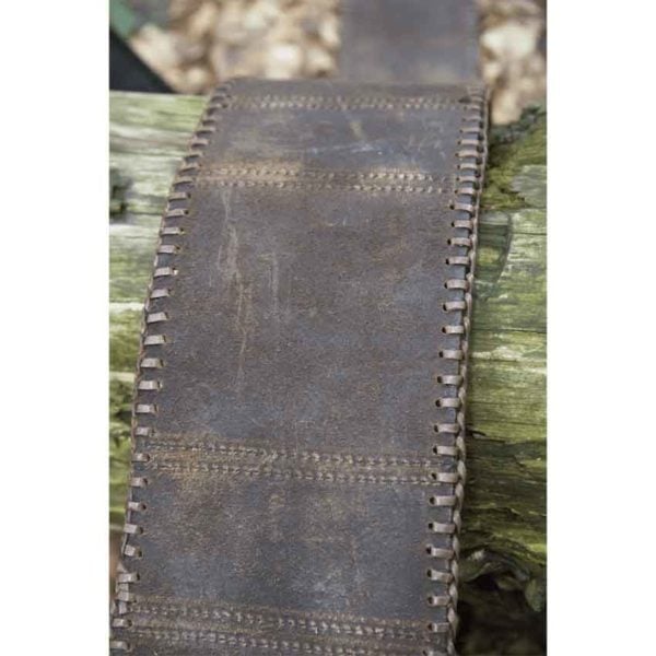 Leather Barbarian Belt