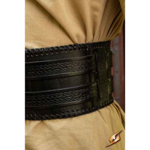 Leather Barbarian Belt