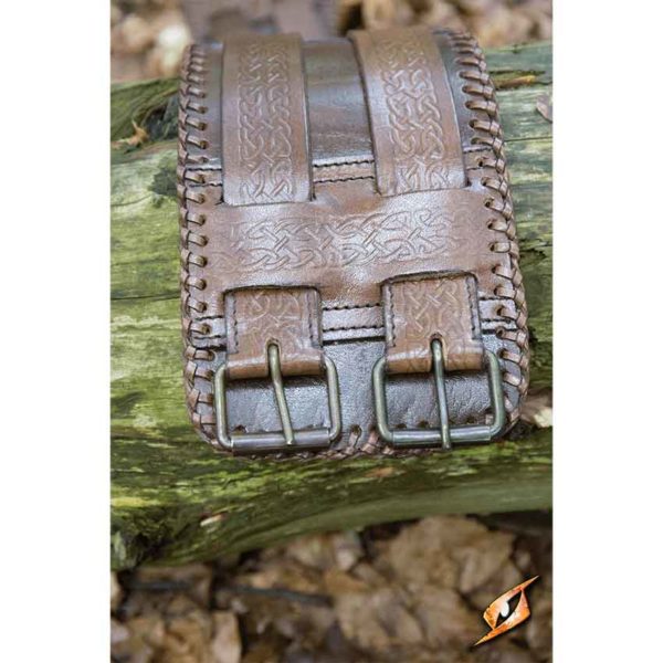 Leather Barbarian Belt