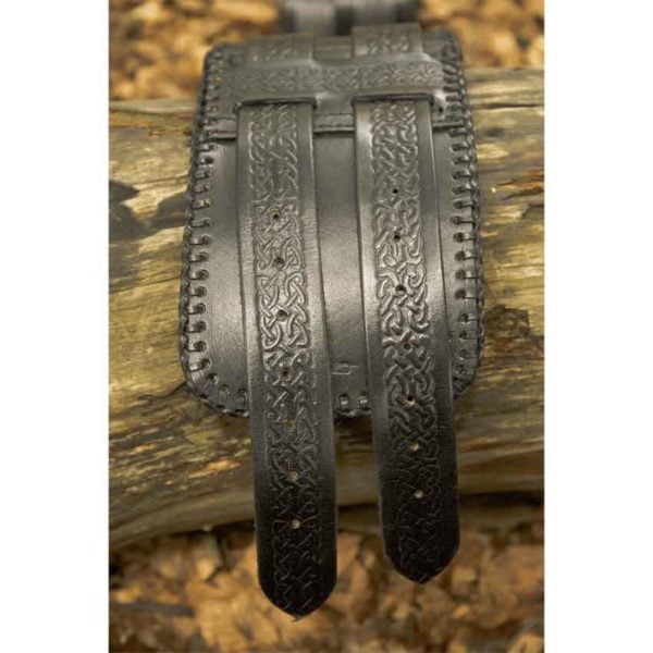 Leather Barbarian Belt