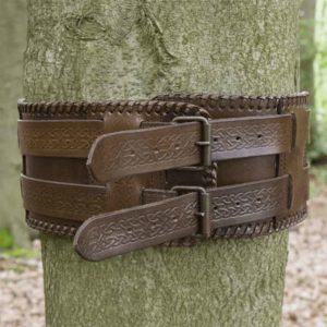 Leather Barbarian Belt
