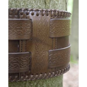 Leather Barbarian Belt