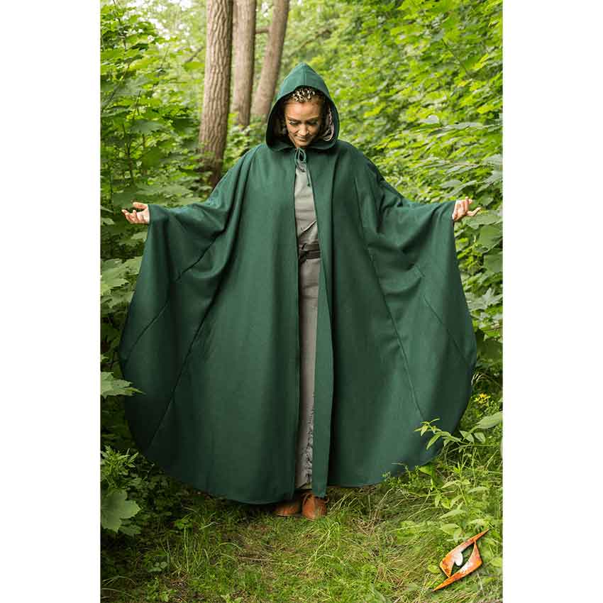Full length wool hotsell cloak with hood