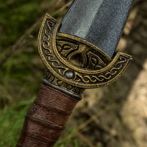 Celtic Leaf LARP Sword