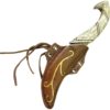 Elven LARP Sheath with Throwing Knife