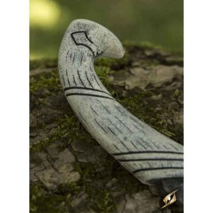 Elven LARP Sheath with Throwing Knife