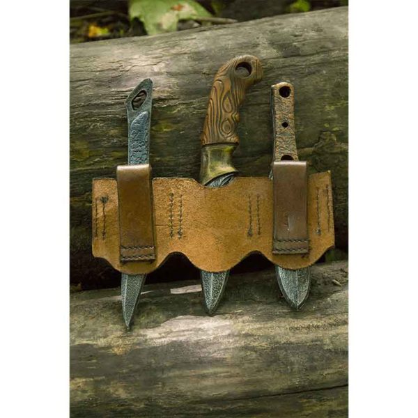 Rogue LARP Knife Set and Holder