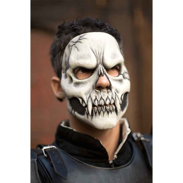 White Skull Trophy Mask