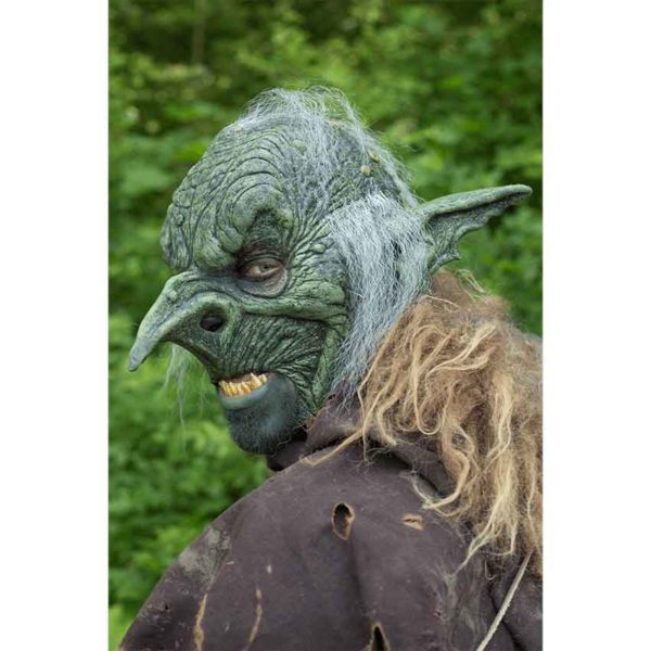Goblin Overlord Mask with Hair