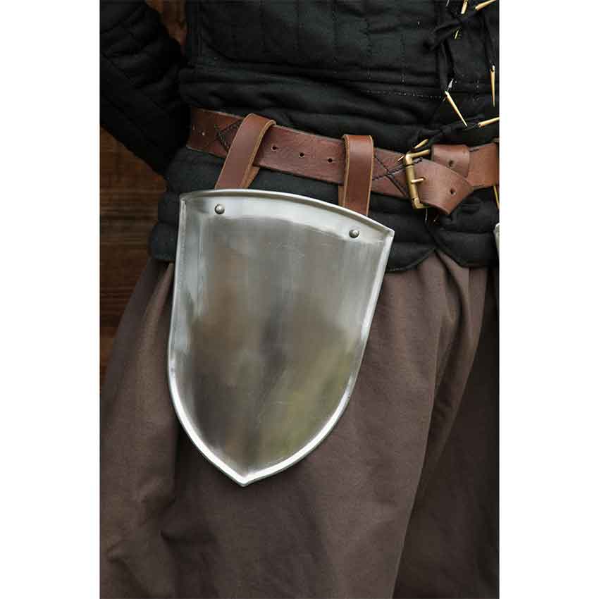 Scouts Belt Shields Polished Steel