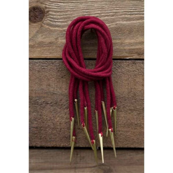 Pointed Brass Tip Tie Strings