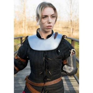 Soldiers Gorget - Polished Steel