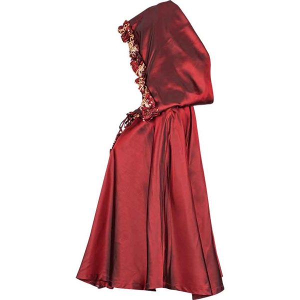 Womens Hooded Renaissance Shoulder Cape