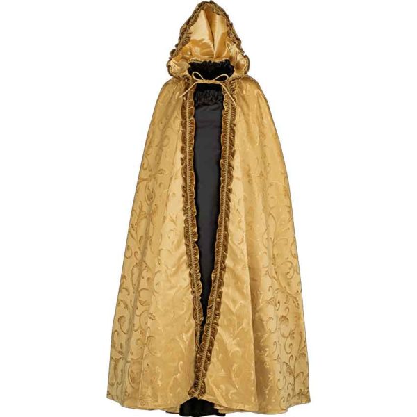 Womens Hooded Renaissance Cloak