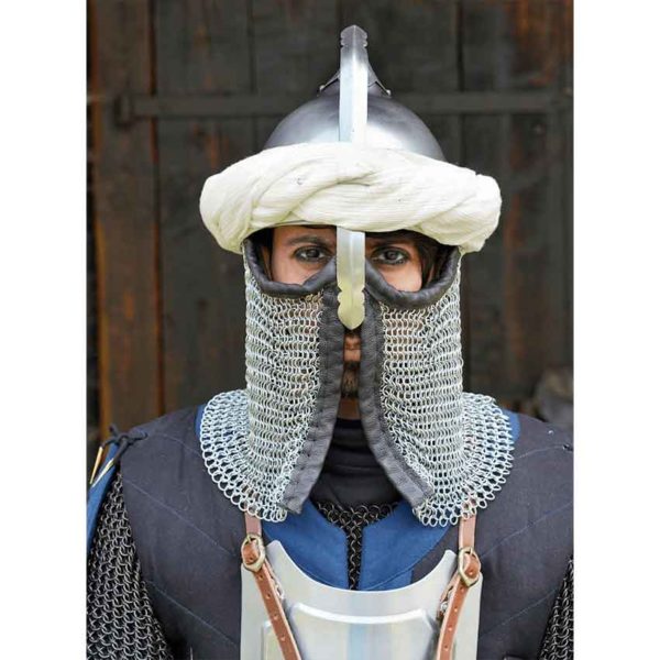 Persian Helmet - Polished Steel