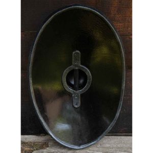 Black Auxiliary LARP Shield