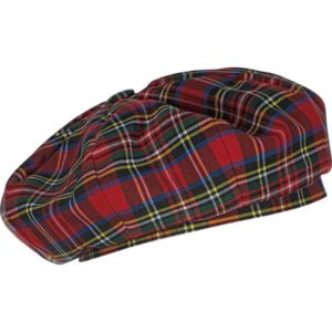 Scottish Tartan Cap