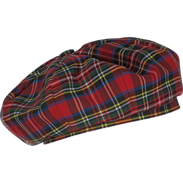 Scottish Tartan Cap