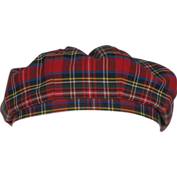 Red tartan hat outlet