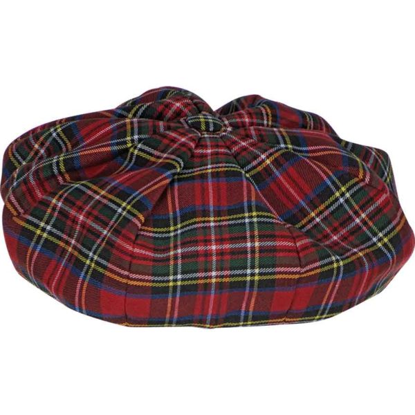 Scottish Tartan Cap