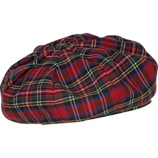 Scottish Tartan Cap