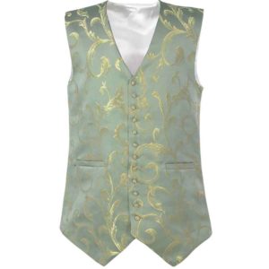 Mens Brocade Vest