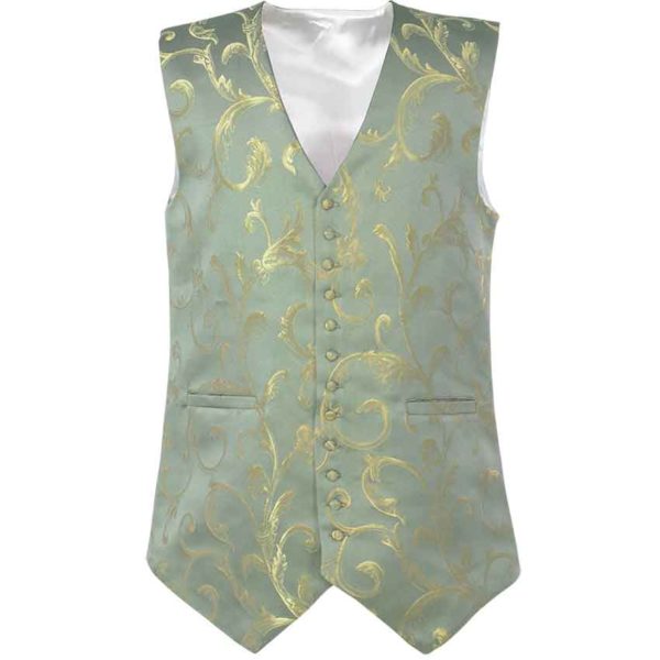 Mens Brocade Vest