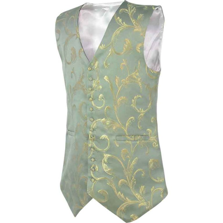 Premium Men's Designer Stylish Casual Brocade Maroon Vest /USA Sizes