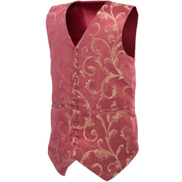 Mens Brocade Vest