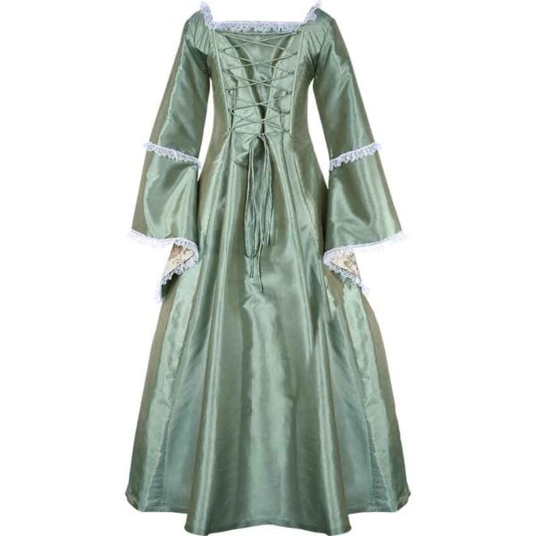 Lace Up Bodice Medieval Gown