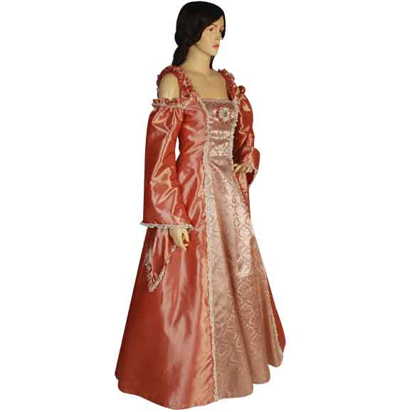 Open Shoulder Renaissance Dress