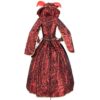 Ravishing Red Renaissance Gown