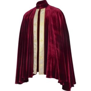 Regal Fleur de lis Short Cloak