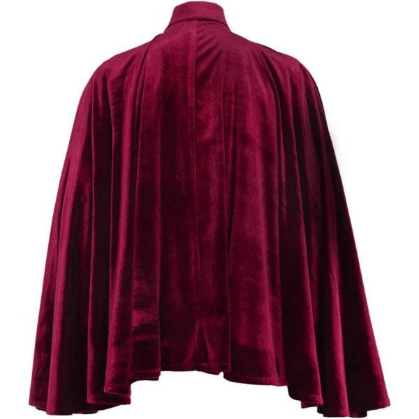 Regal Fleur de lis Short Cloak