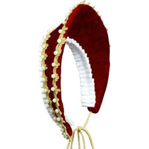Ladies Crushed Velvet French Hood