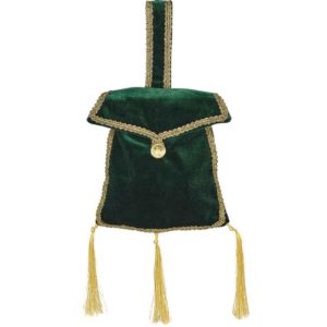 Fancy Renaissance Velvet Belt Pouch