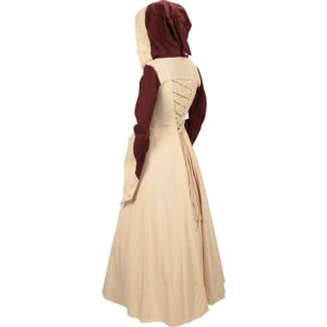 Ladies Hooded Medieval Dress